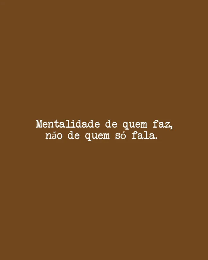 Camiseta "Mentalidade de quem faz" - Imagem 7